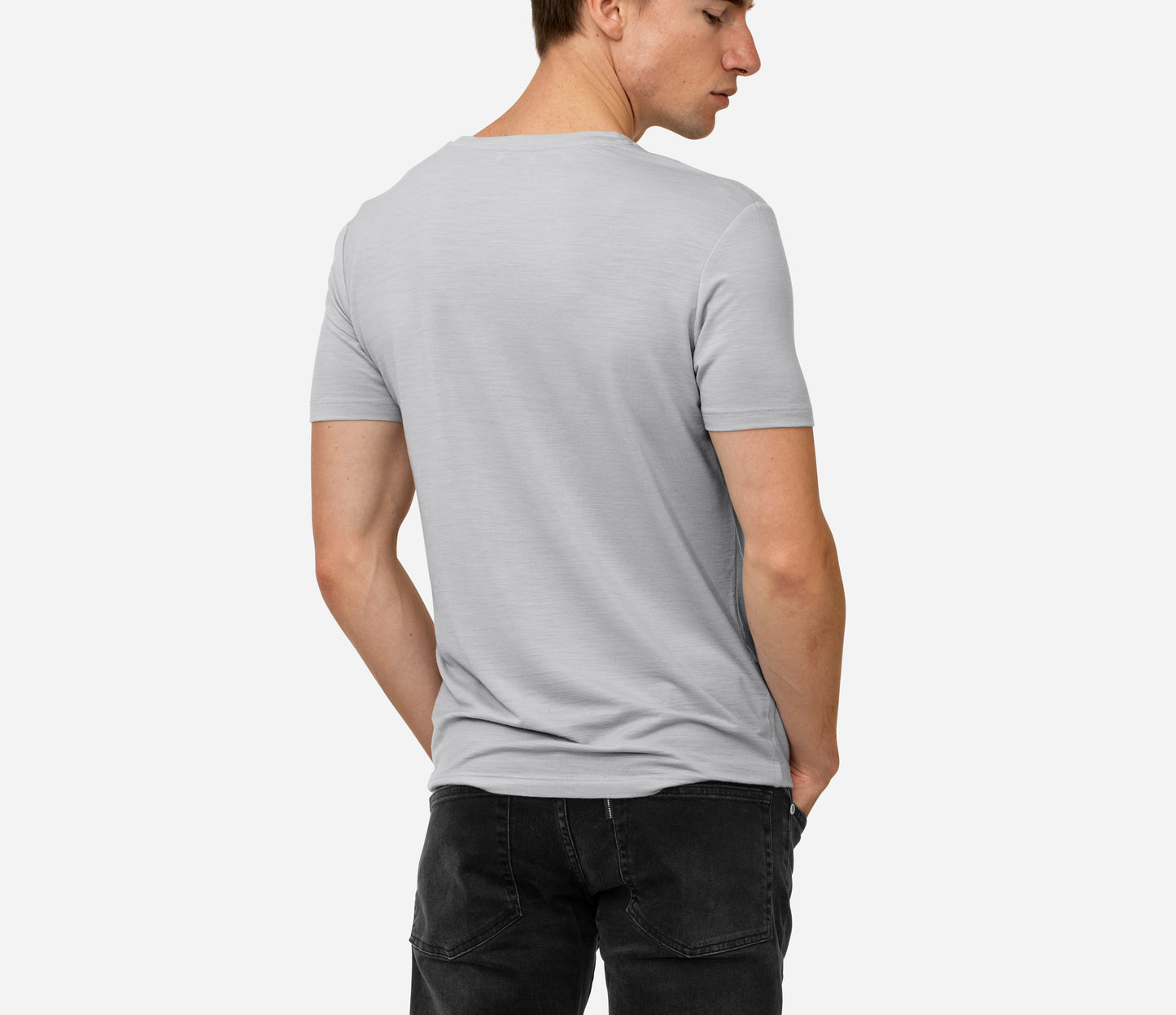 Strong Merino T-Shirt - Light Grey